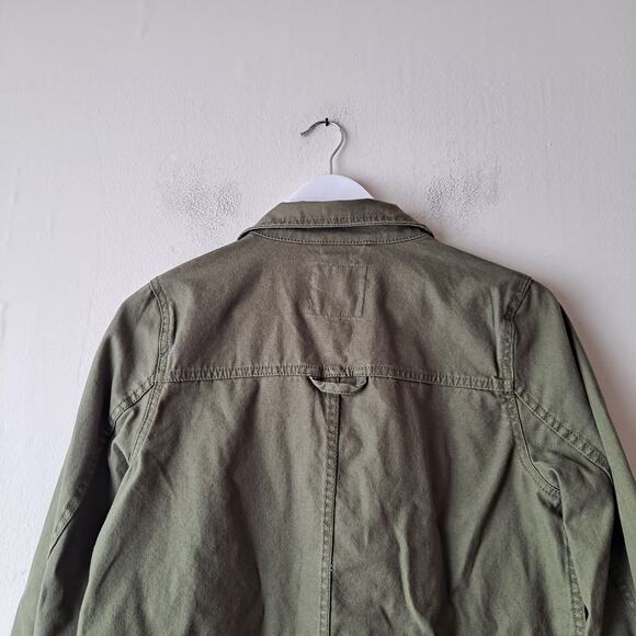 Madewell Dispatch Jacket Military Utility Desert Olive Green Womens Size Small - Picture 7 of 15